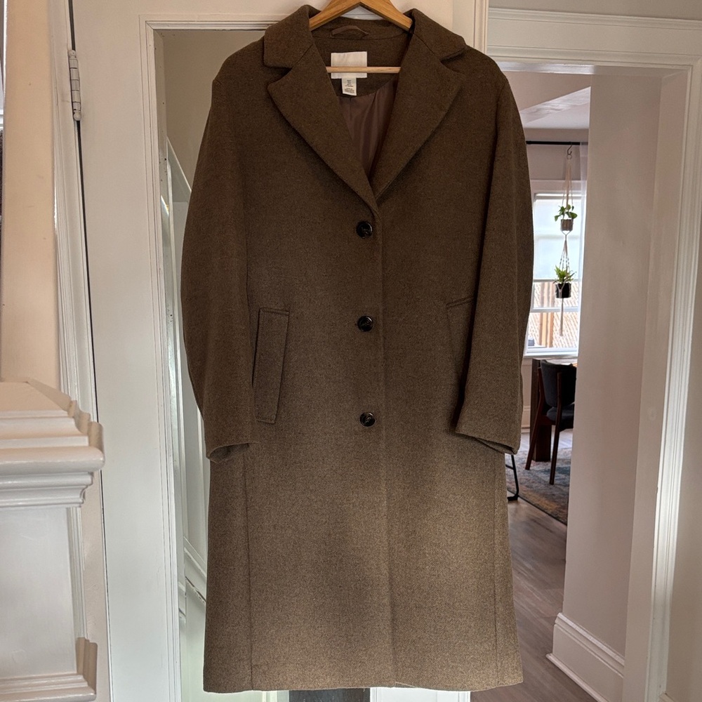 H&M Brown Winter Coat
